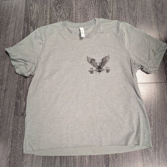 Barbells And Ponytails Crop "Catch Weights" Short sleeve T-Shirt - Picture 2 of 2